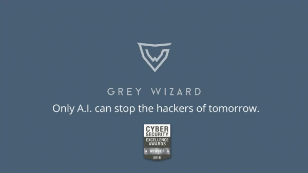 Only A.I. can stop the hackers of tomorrow.
