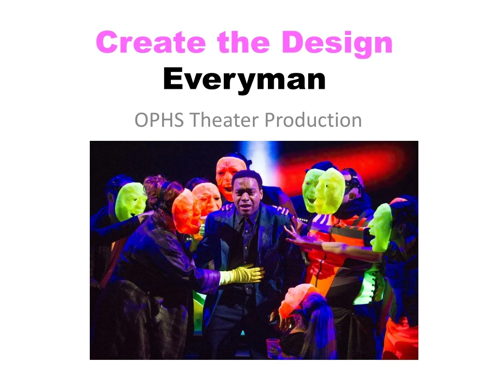 create the design everyman