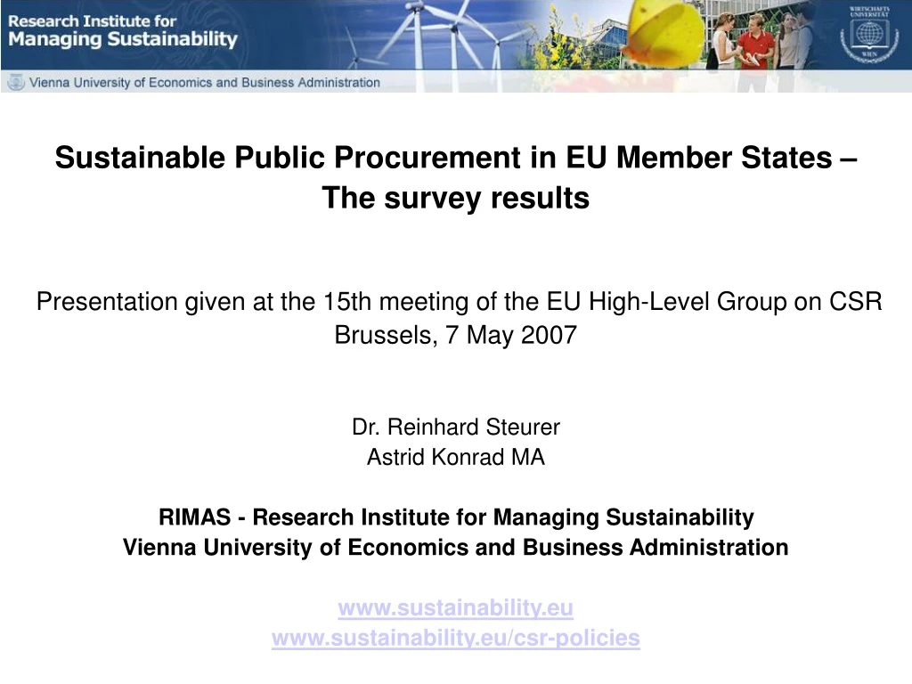 sustainable public procurement in eu member