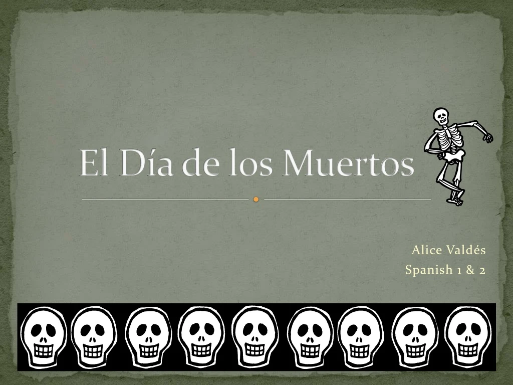 el d a de los muertos