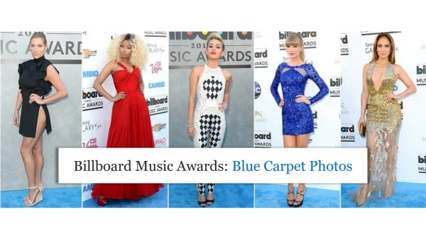 Billboard Music Awards: Blue Carpet Photos