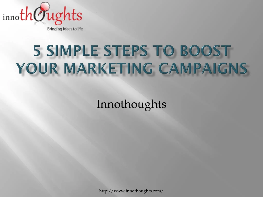 5 simple steps to boost your marketing campaigns