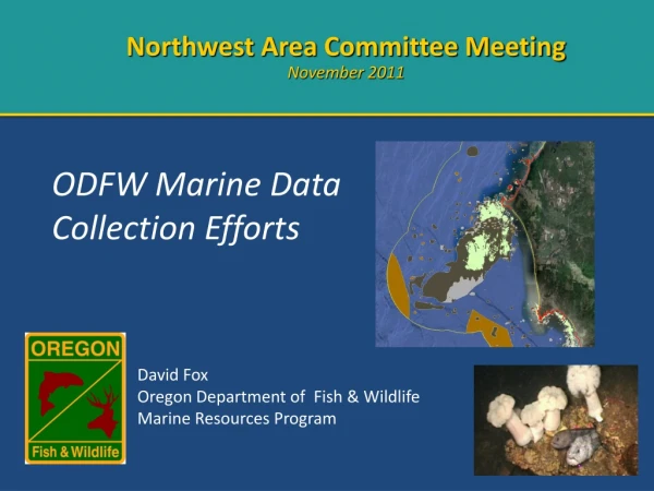 ODFW Marine Data Collection Efforts