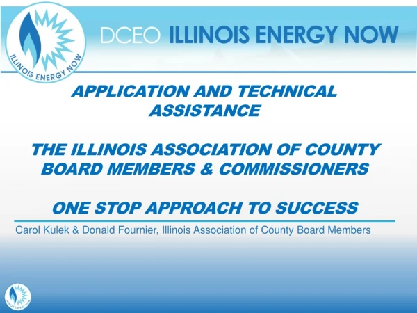 Carol Kulek &amp; Donald Fournier, Illinois Association of County Board Members