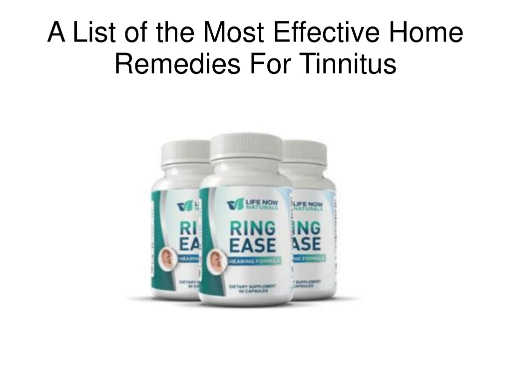a list of the most effective home remedies
