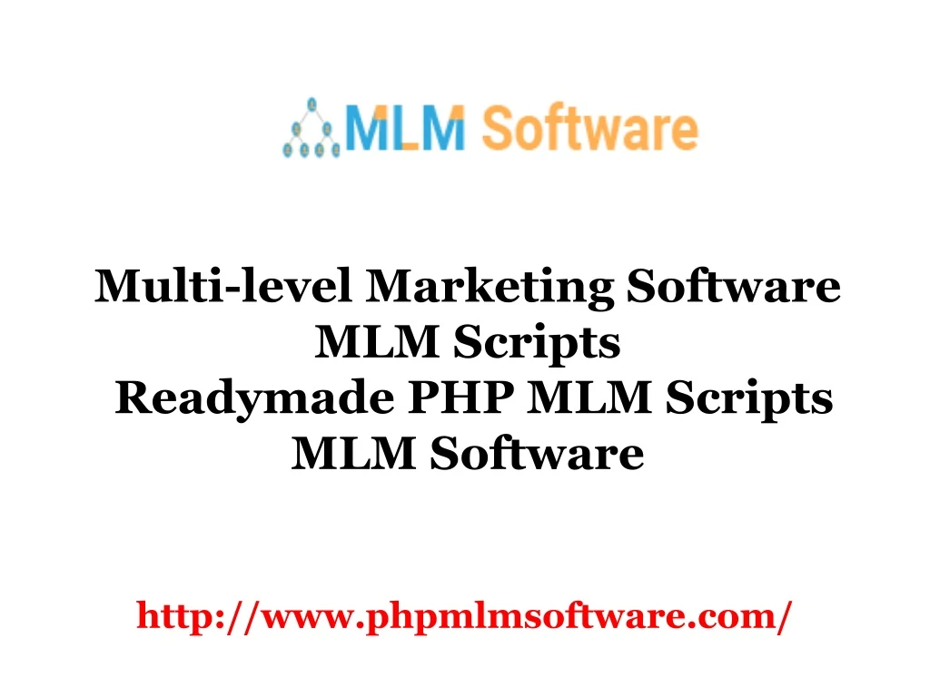 multi level marketing software mlm scripts readymade php mlm scripts mlm software
