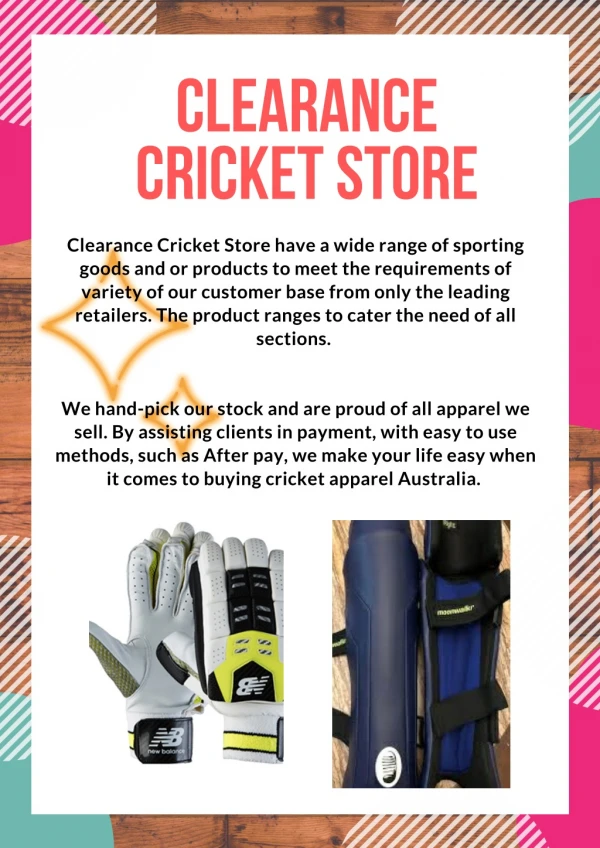 Good Quality Cricket Gear Accessories