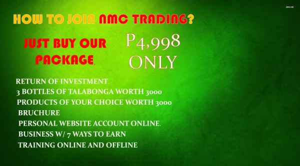HOW TO JOIN NMC TRADING ?