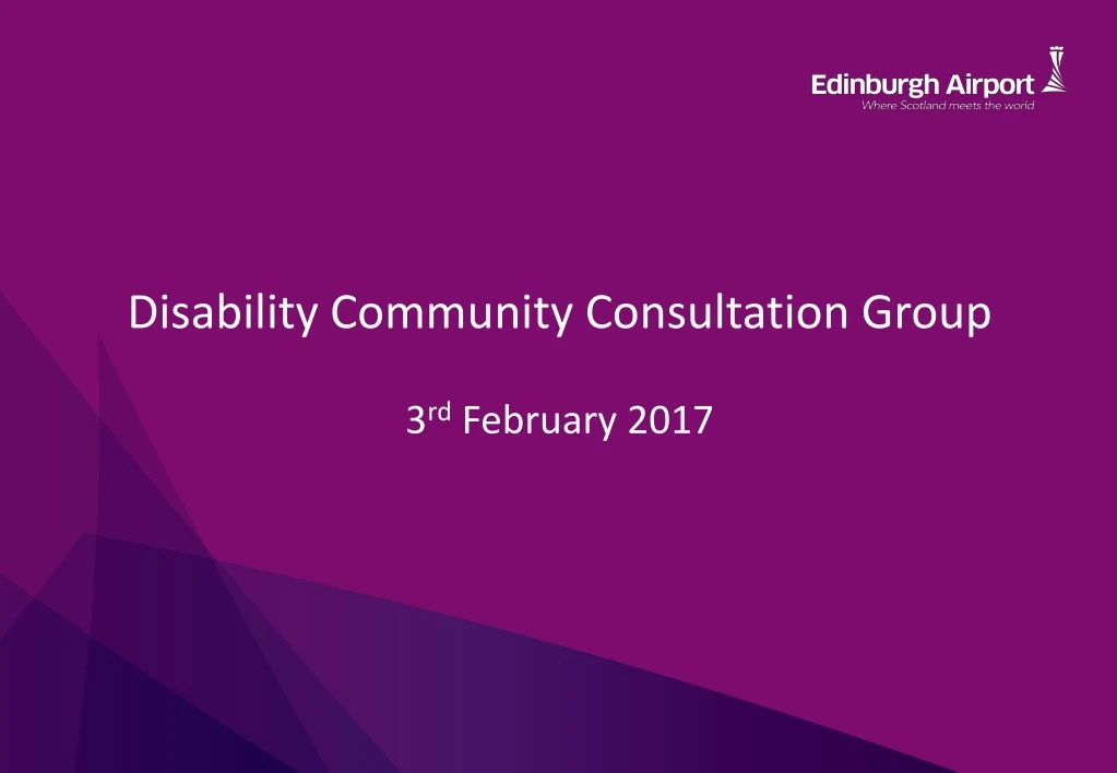 disability community consultation group 3 rd february 2017