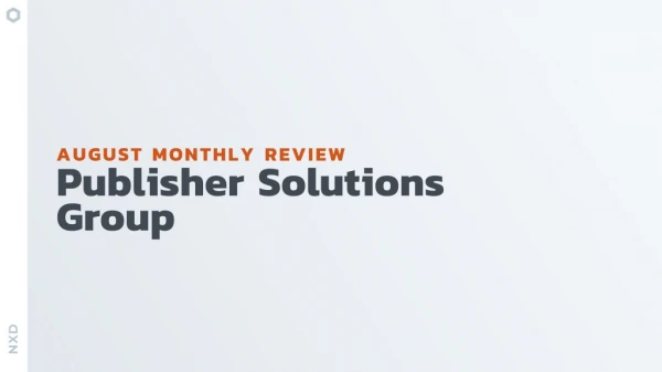 Publisher Solutions Group