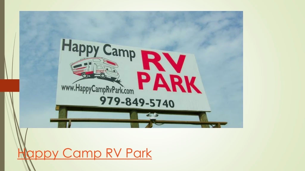 happy camp rv park