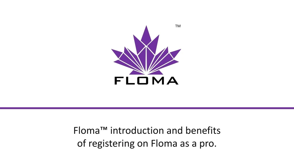 floma introduction and benefits of registering