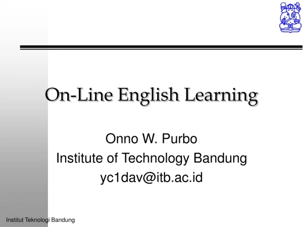 On-Line English Learning
