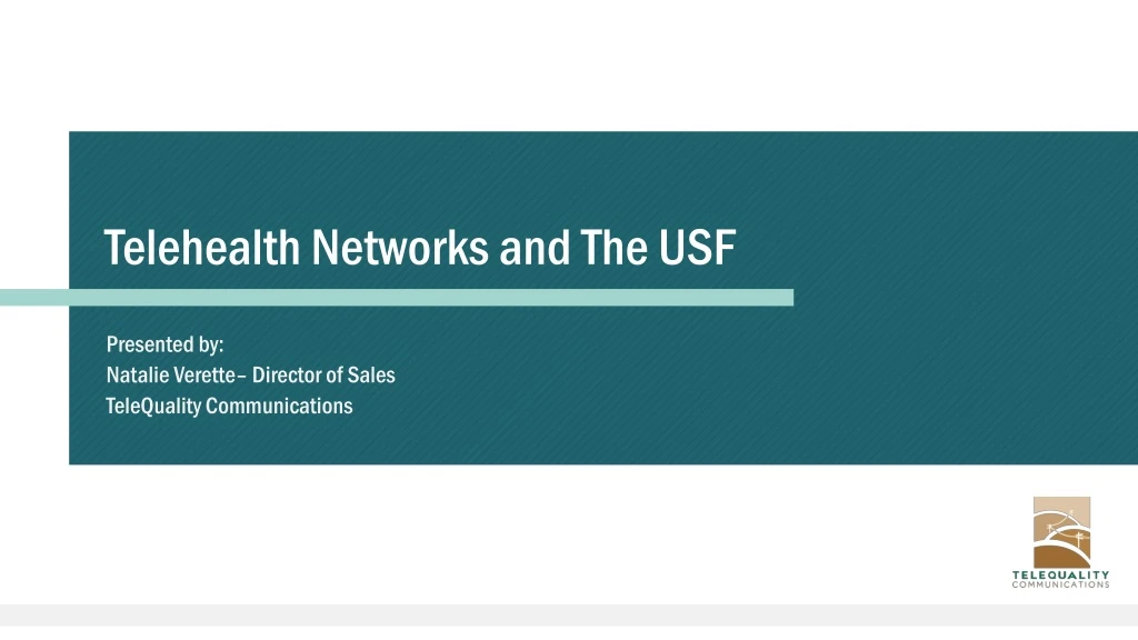 telehealth networks and the usf