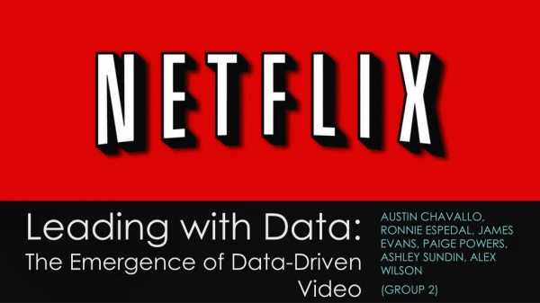 Leading with Data: The Emergence of Data-Driven Video