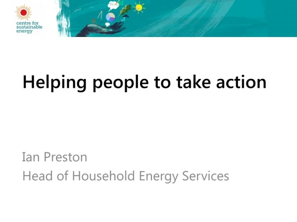 Helping people to take action