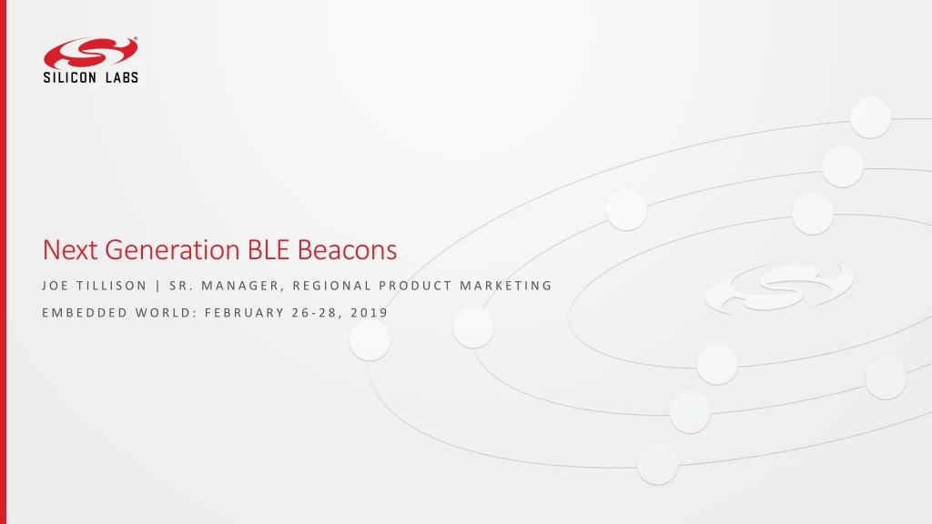 next generation ble beacons