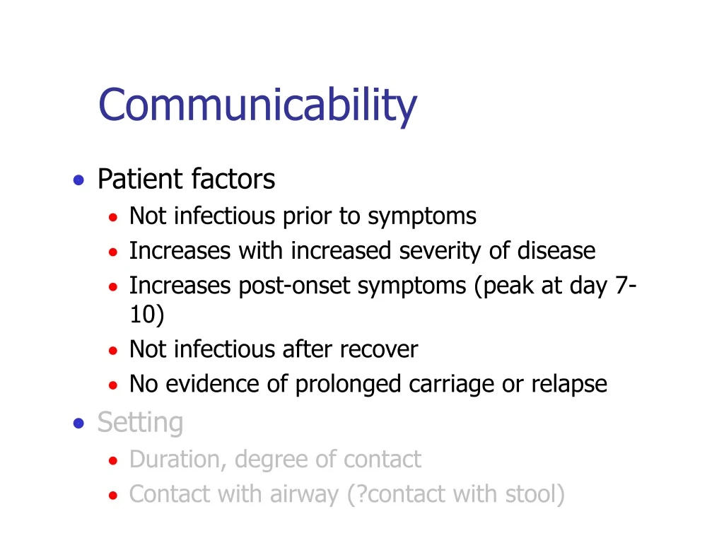 communicability