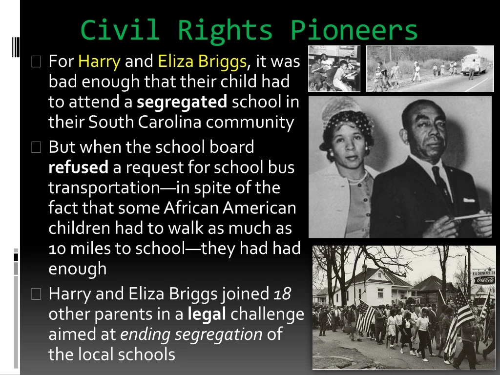 civil rights pioneers