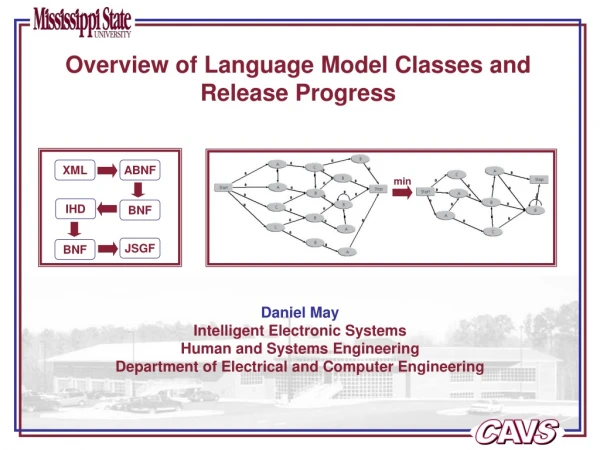 Overview of Language Model Classes and Release Progress