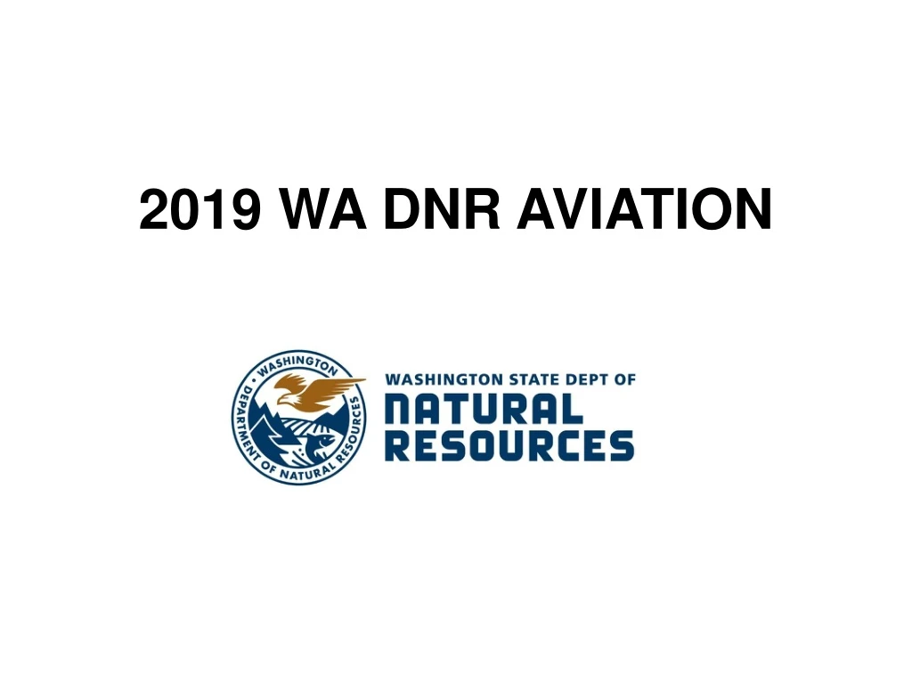 2019 wa dnr aviation