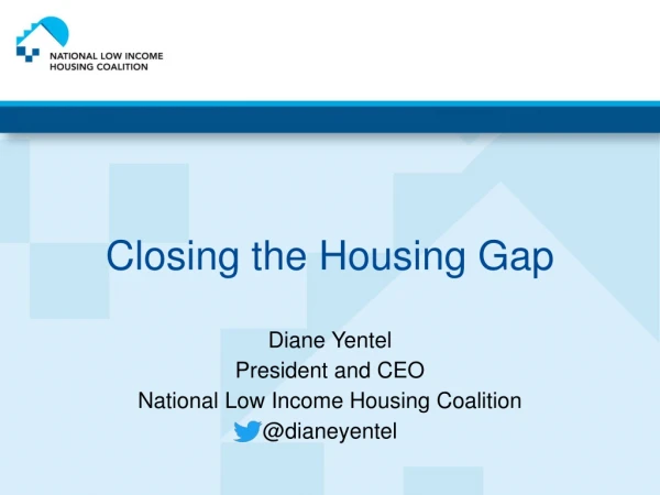 Closing the Housing Gap