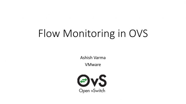 Flow Monitoring in OVS