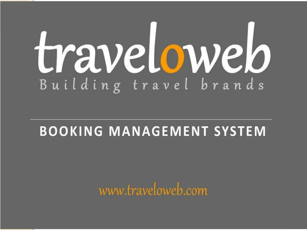 traveloweb solutions for tour operators