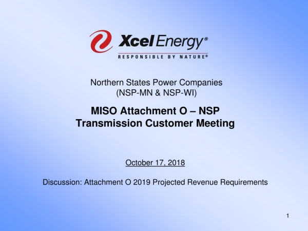 Northern States Power Companies (NSP-MN &amp; NSP-WI)