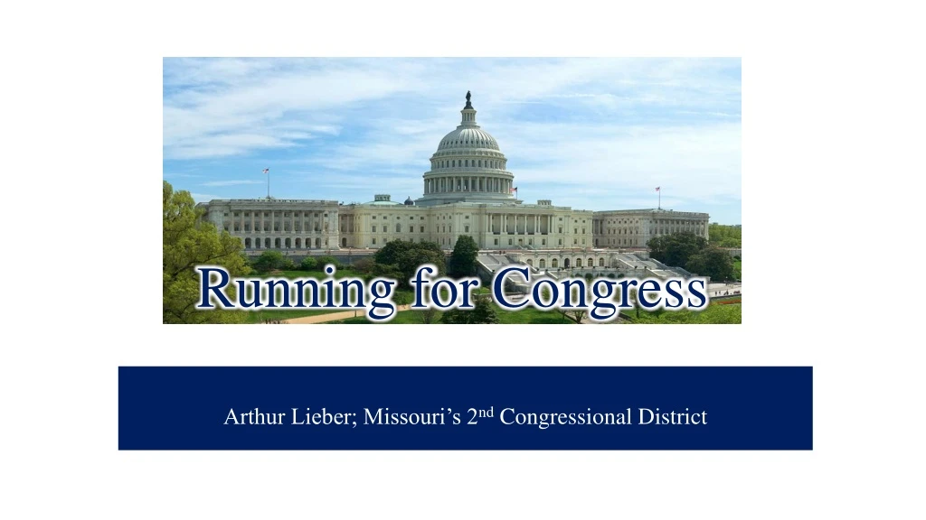 running for congress