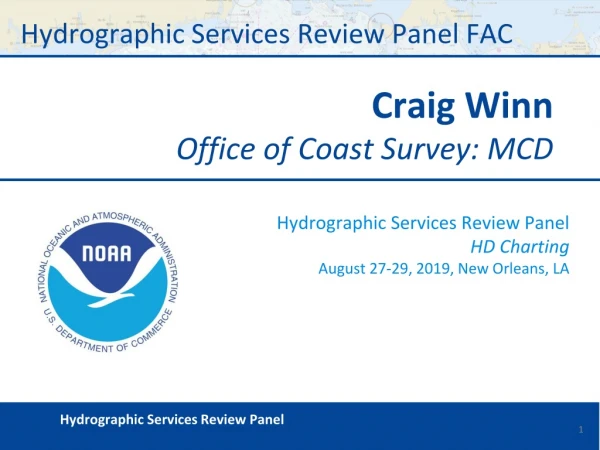 Hydrographic Services Review Panel FAC