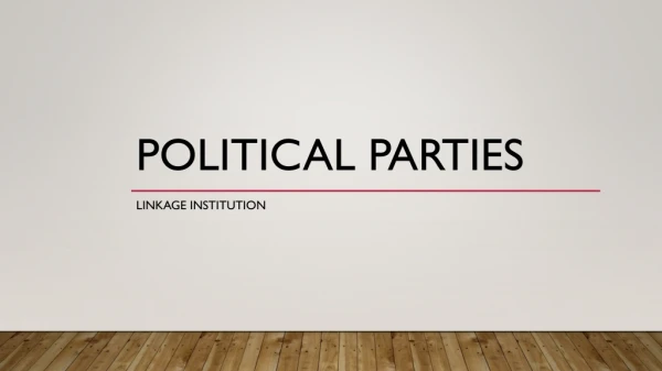 Political parties