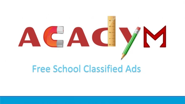 Free School Classified Ads