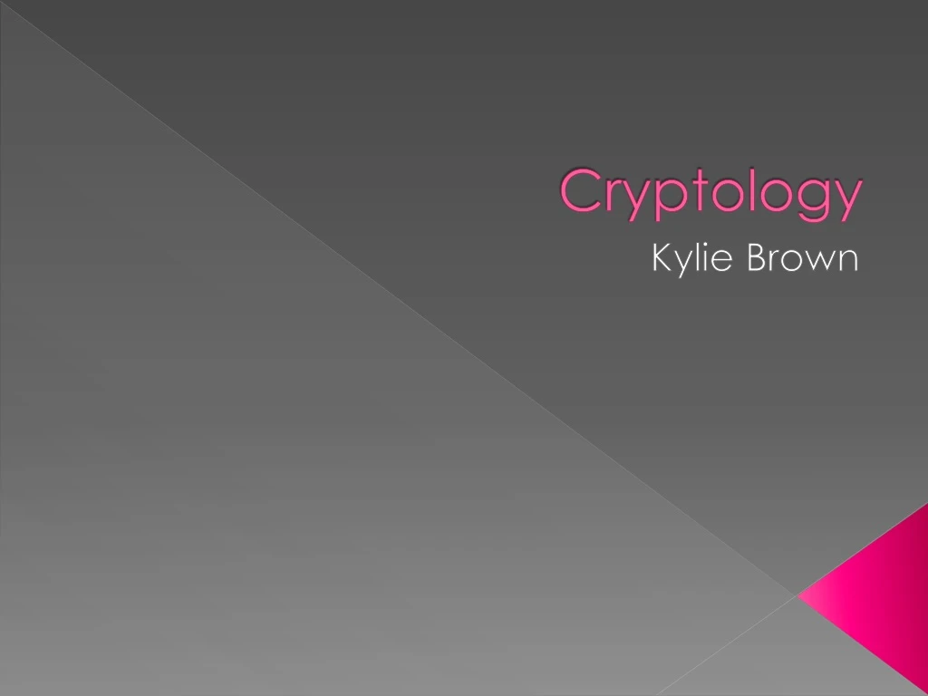 cryptology