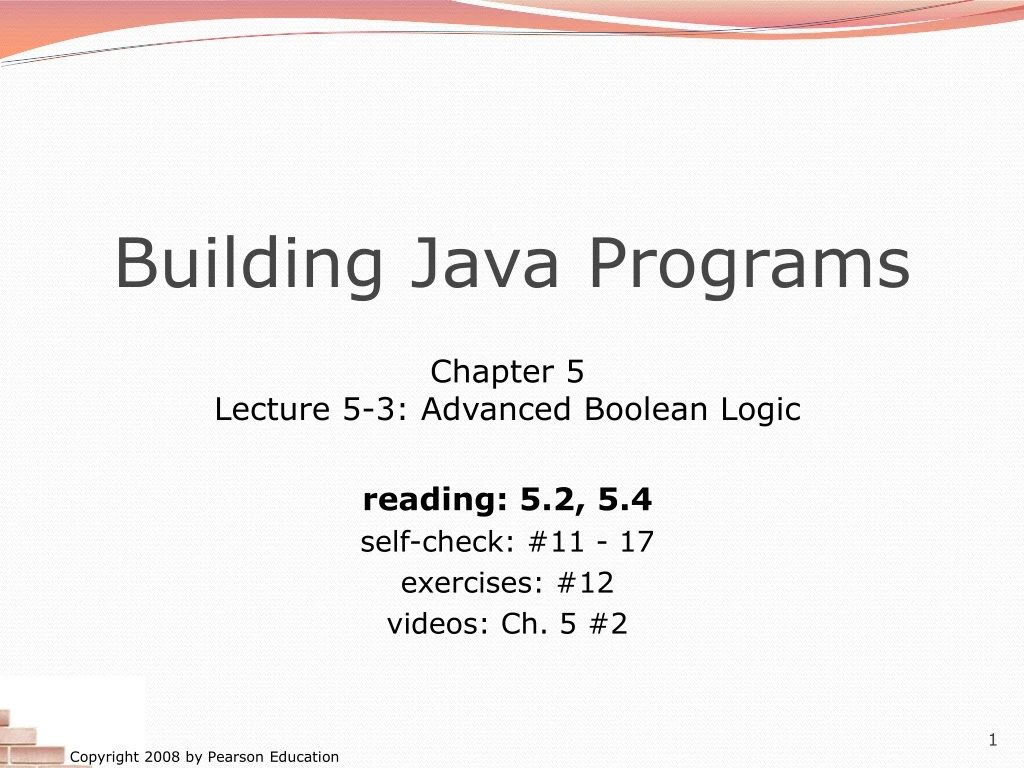 building java programs