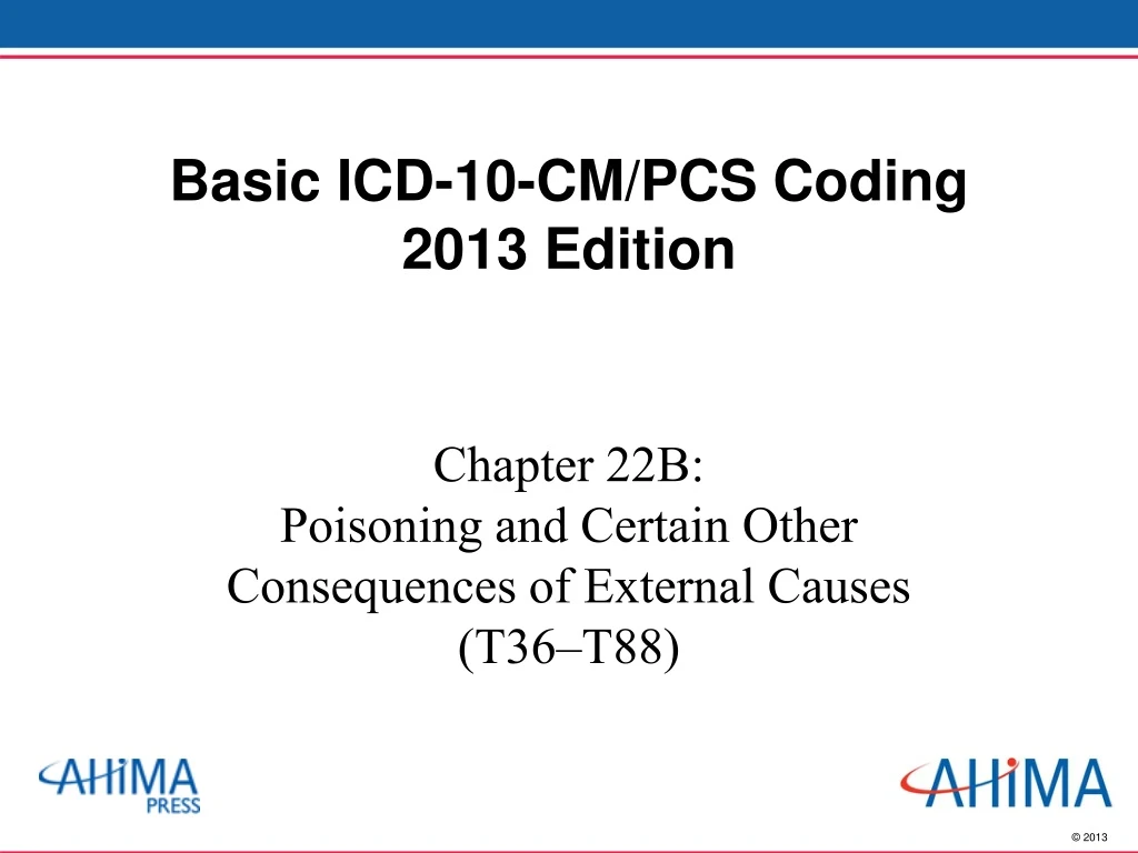 basic icd 10 cm pcs coding 2013 edition