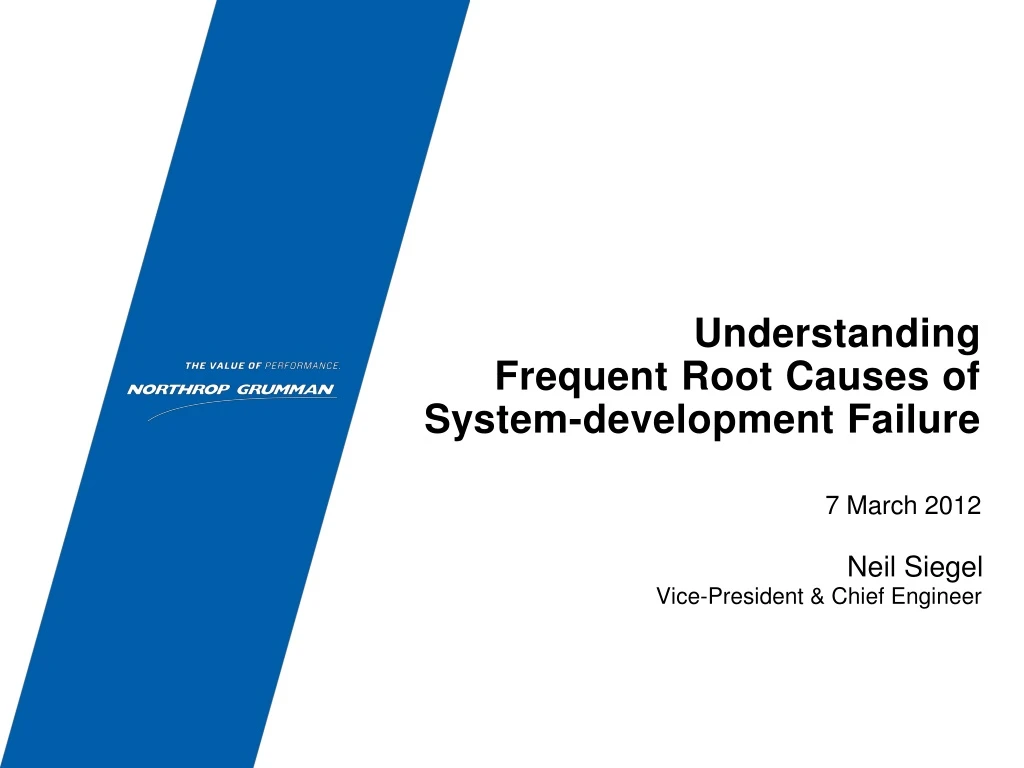 understanding frequent root causes of system development failure