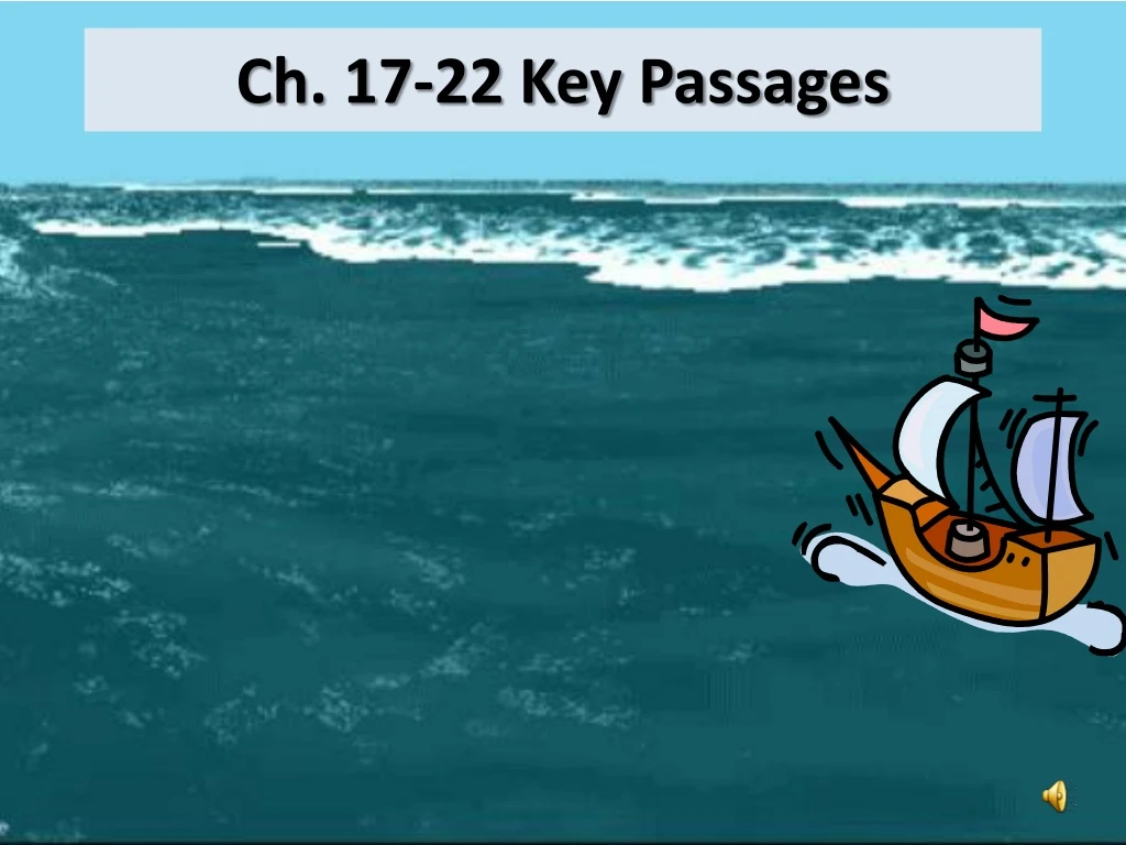 ch 17 22 key passages