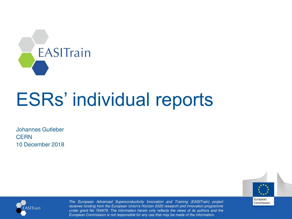 esrs individual reports