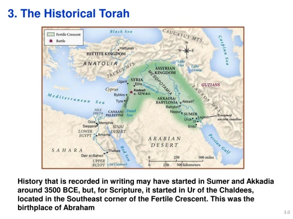 3. The Historical Torah