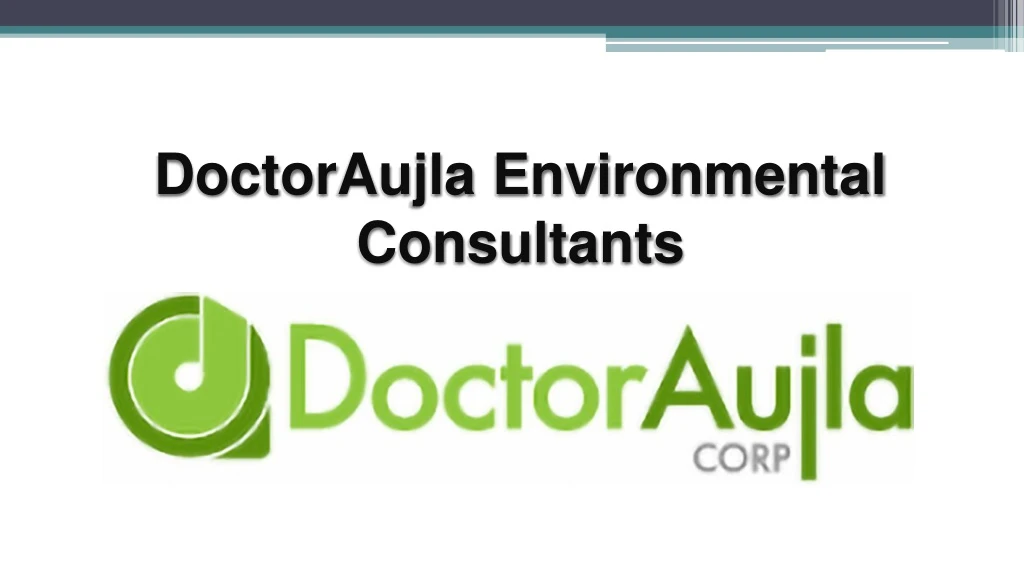 doctoraujla environmental consultants