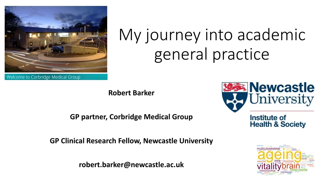 my journey into academic general practice