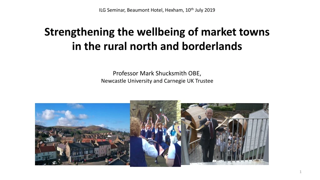 ilg seminar beaumont hotel hexham 10 th july 2019