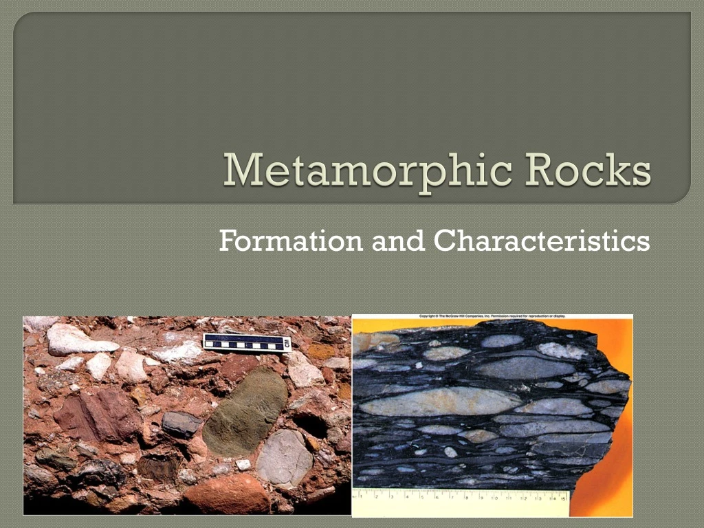 metamorphic rocks