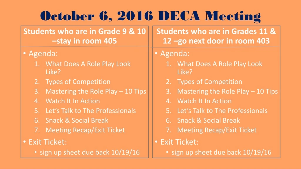 october 6 2016 deca meeting