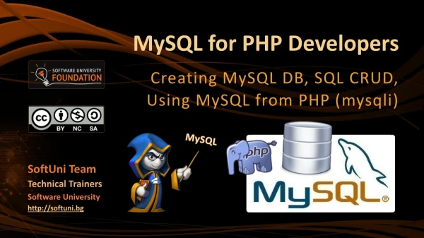 MySQL for PHP Developers