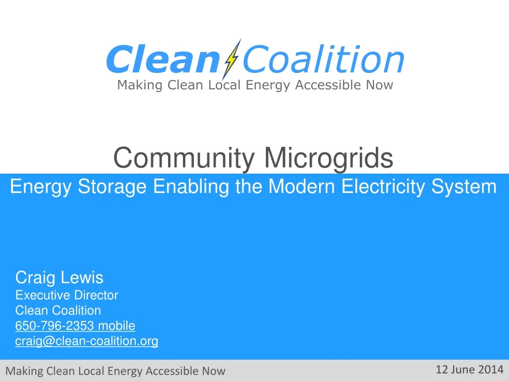 community microgrids energy storage enabling