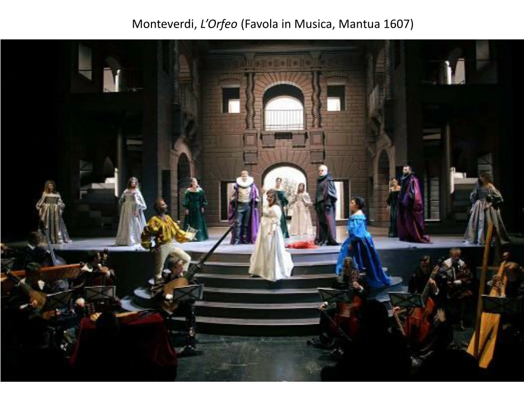 monteverdi l orfeo favola in m usica mantua 1607