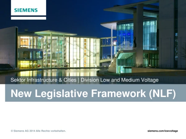 New Legislative Framework (NLF)