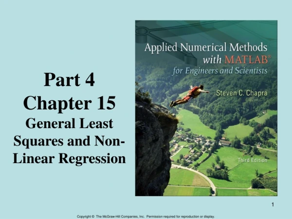 Part 4 Chapter 15 General Least Squares and Non-Linear Regression